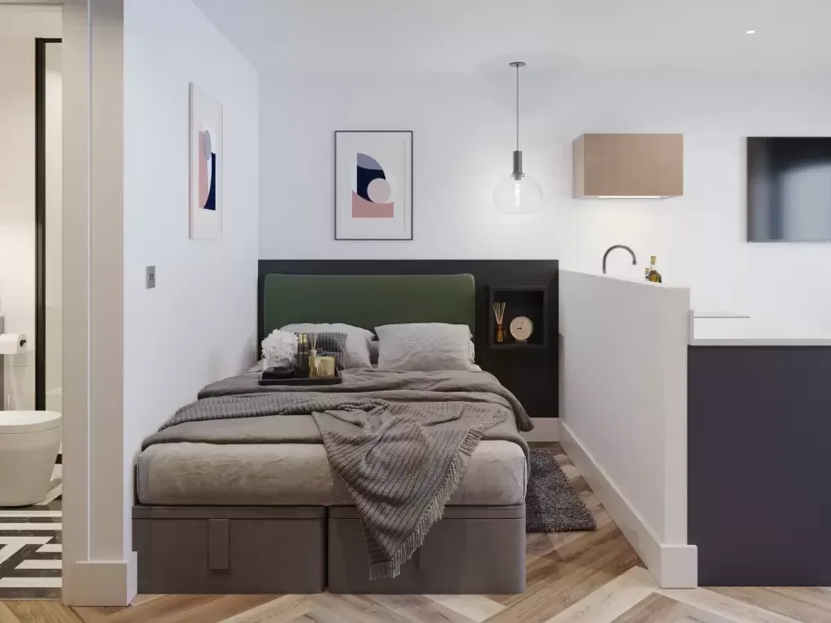 M apartments stuidoo layout