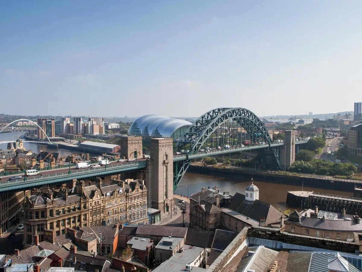 Newcastle city view