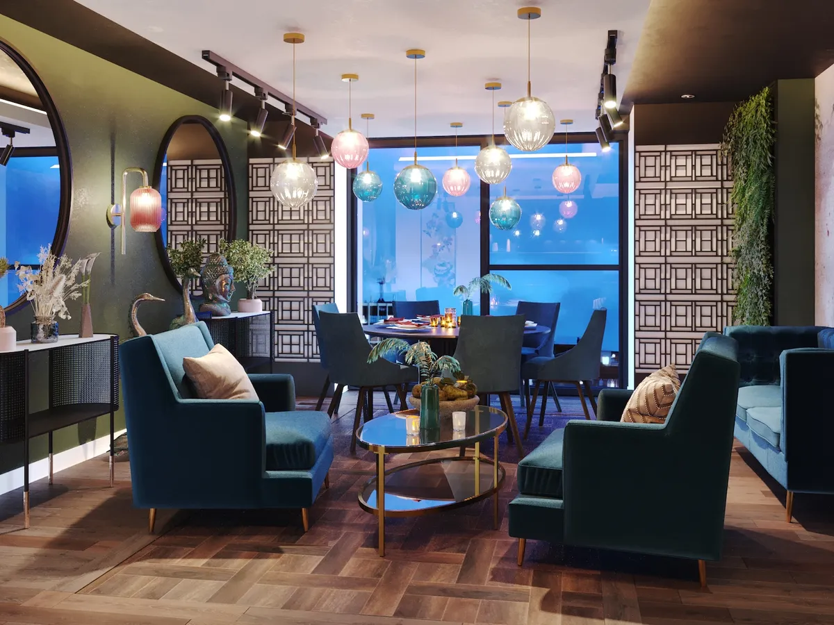 Co Living dining room in Newcastle