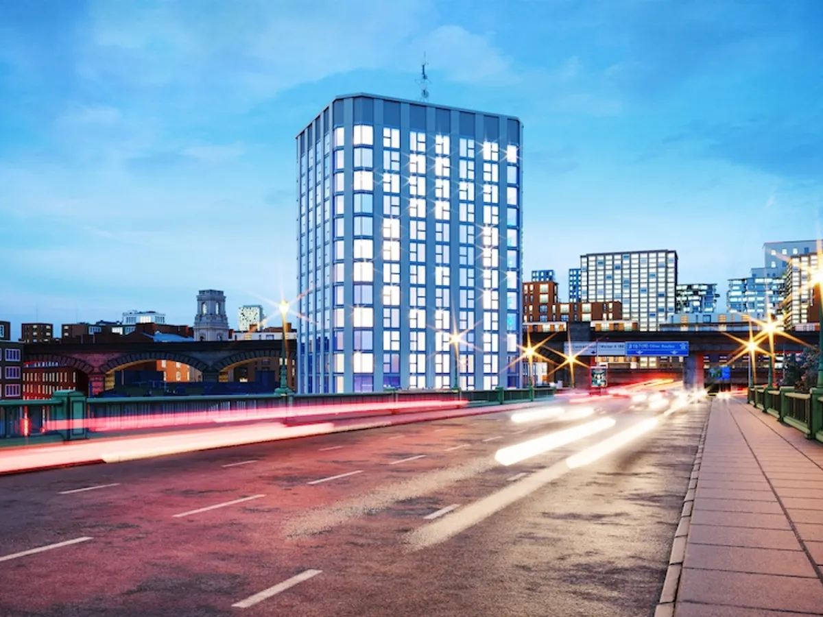 Newcastle apartment block